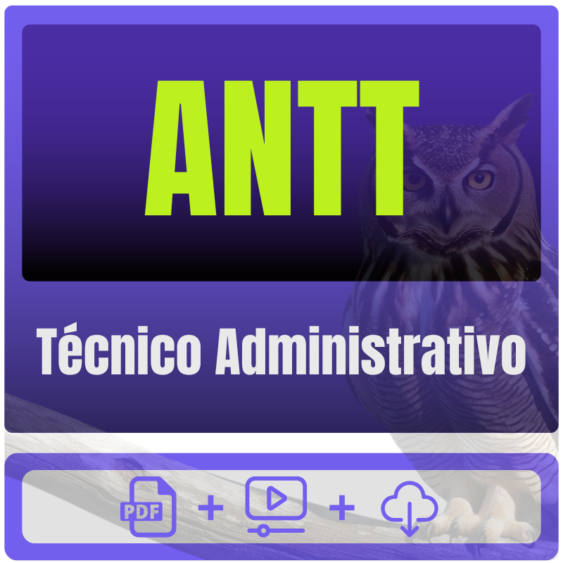 ANTT (Técnico Administrativo) Pacote