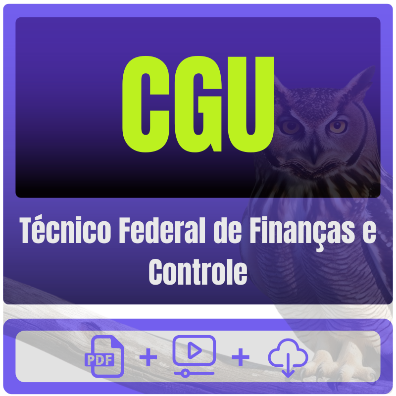 CGU (Técnico Federal de Finanças e Controle) Pacote