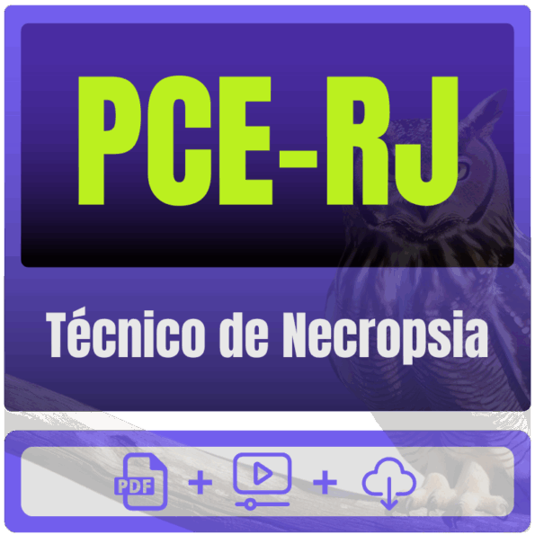 PCE-RJ (Técnico de Necropsia) Pacote