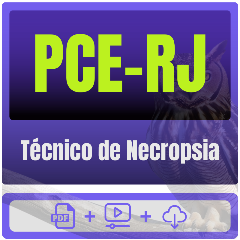 PCE-RJ (Técnico de Necropsia) Pacote