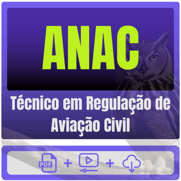 ANAC (Técnico em Regulação de Aviação Civil) Pacote