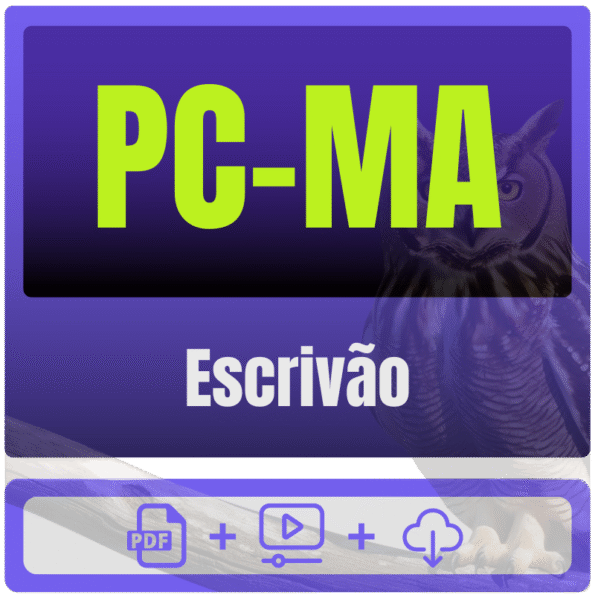 PC-MA (Escrivão) - Pacote Completo