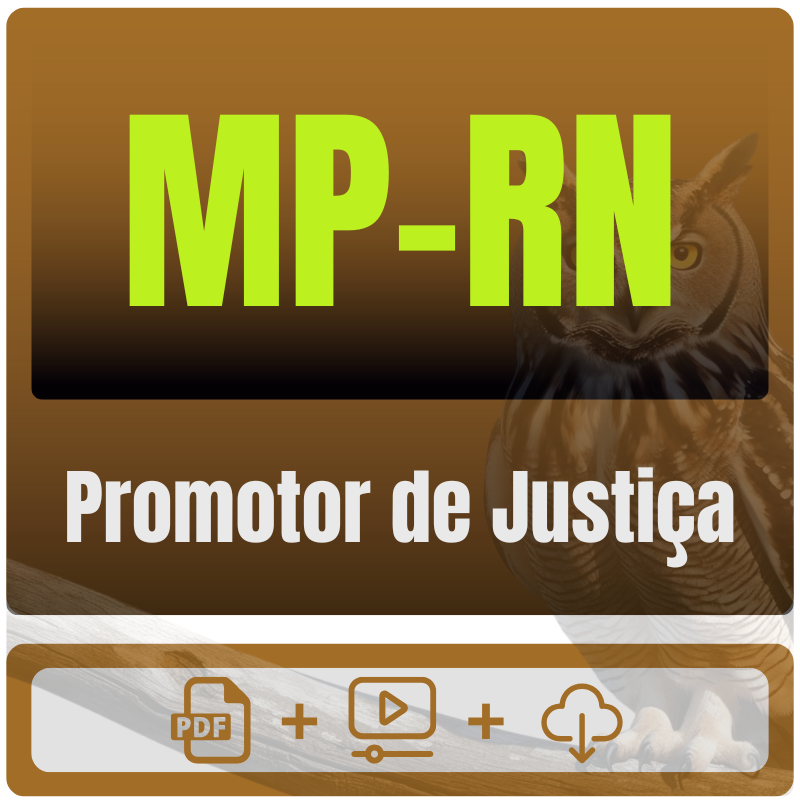 MP-RN (Promotor de Justiça) Pacote Teórico - 2025