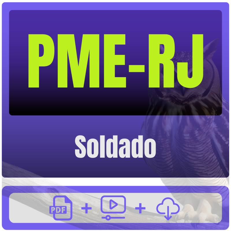 PME-RJ (Soldado) Pacote Completo