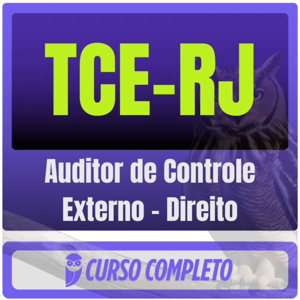TCE-RJ (Auditor de Controle Externo - Direito) Pacote