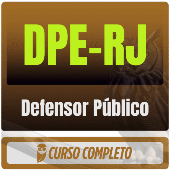 DPE-RJ (Defensor Público) Pós-Edital - 2026 - Rateio de Curso | Rateio Concursos | Melhor Site de Rateio de Cursos