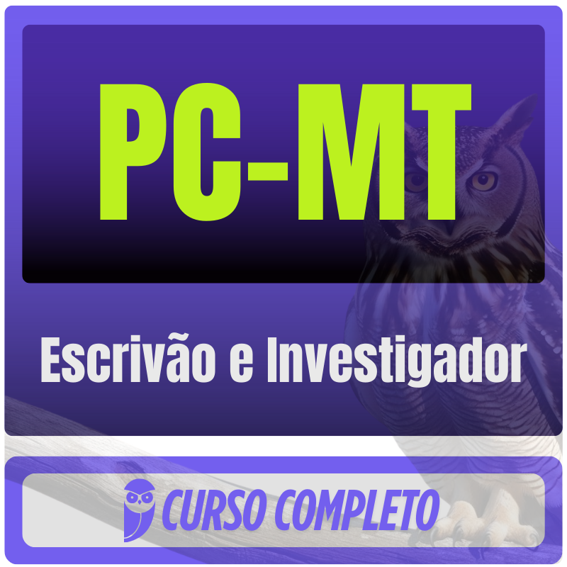PC-MT (Escrivão e Investigador) Pacote