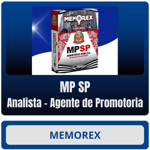 Memorex - MP SP (Analista - Agente de Promotoria)