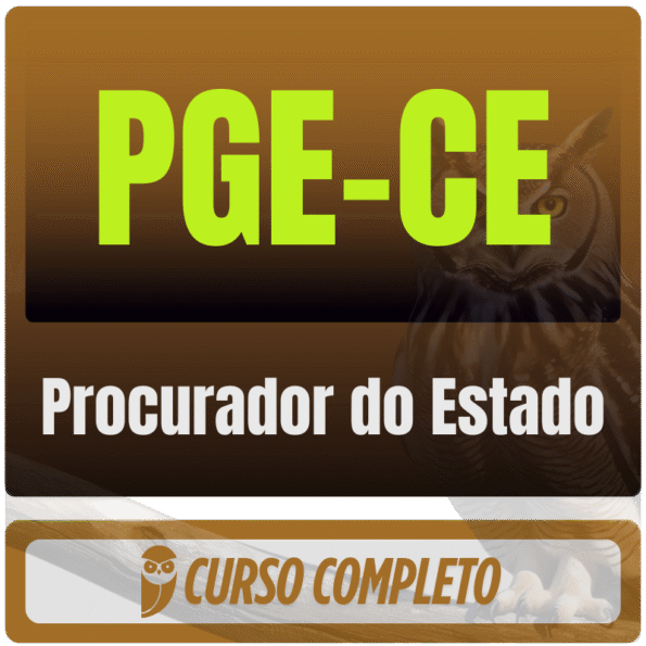 PGE-CE (Procurador do Estado) Pacote Teórico - 2025