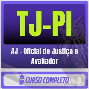 TJ-PI (Analista Judiciário - Oficial de Justiça e Avaliador) Pacote