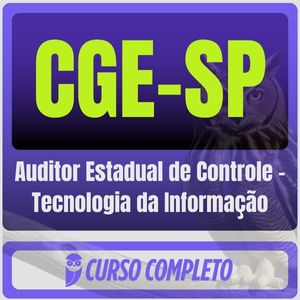 CGE-SP (Auditor Estadual de Controle - Tecnologia da Informação) Pós-Edital - 2025