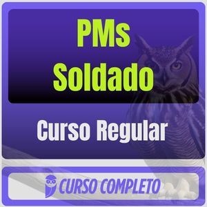 PMs - Curso Regular (Soldado) Pacote