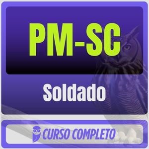 PM-SC PSS (Aluno Soldado) Pós-Edital - 2025