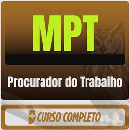 MPT (Procurador do Trabalho) Pacote Teórico - 2026