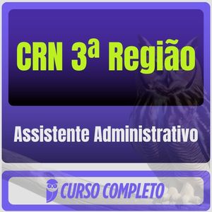 CRN 3ª Região (Assistente Administrativo) Pós-Edital - 2026