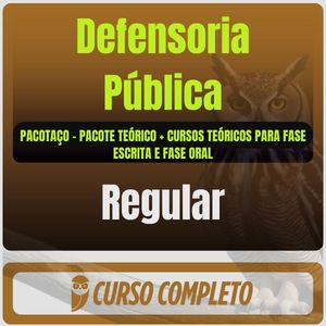 Defensoria Pública - Pacotaço - (Regular)
