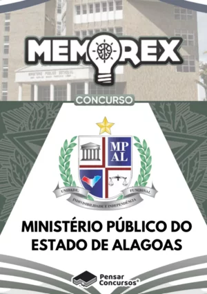 Memorex - MP AL (Técnico - Área Jurídica) - Rateio de Curso | Rateio Concursos | Melhor Site de Rateio de Cursos