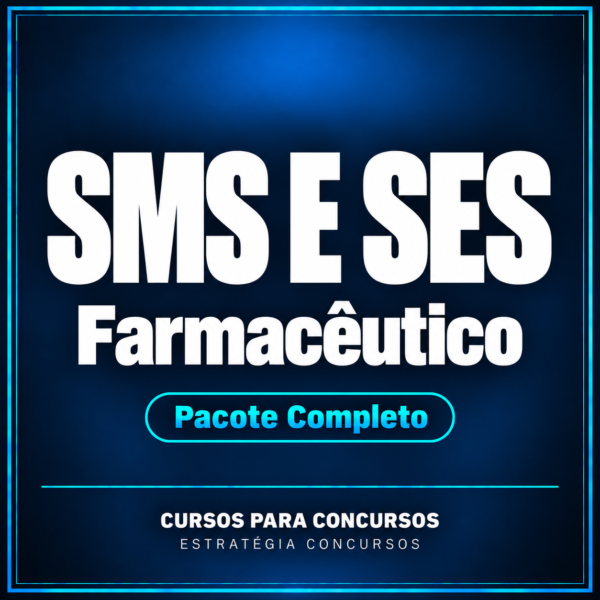 Regular SMS e SES - Farmacêutico - Pacote Completo