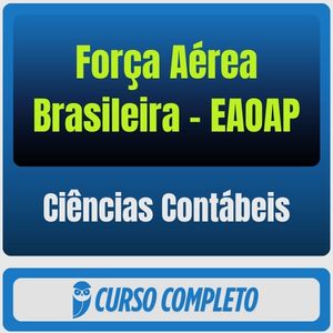 Força Aérea Brasileira - EAOAP (Ciências Contábeis) Pós-Edital - 2027