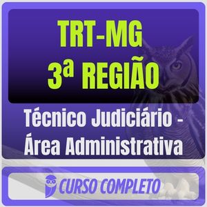 TRT-MG 3ª Região (Técnico Judiciário - Área Administrativa) - 2026