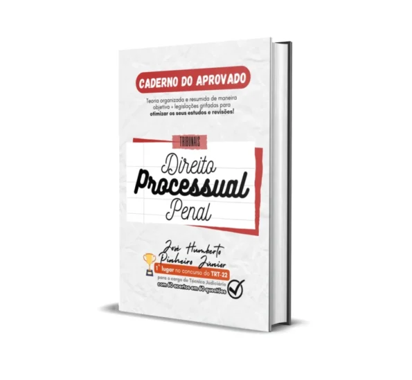 Direito Processual Penal - Caderno do Aprovado - Rateio de Curso | Rateio Concursos | Melhor Site de Rateio de Cursos
