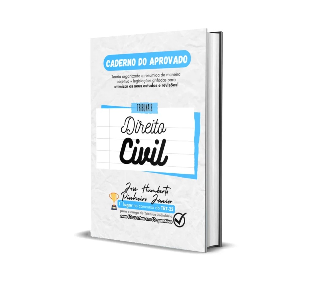 Direito Civil - Caderno do Aprovado - Rateio de Curso | Rateio Concursos | Melhor Site de Rateio de Cursos