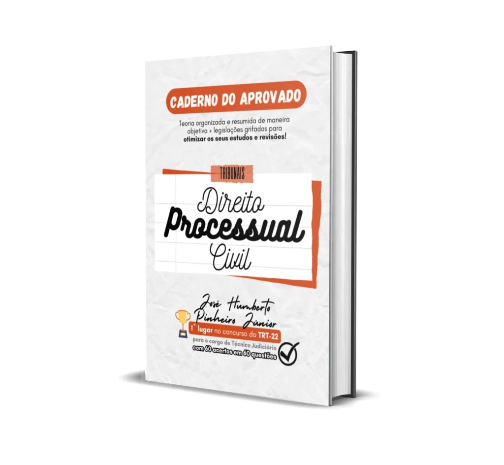 Direito Processual Civil - Caderno do Aprovado - Rateio de Curso | Rateio Concursos | Melhor Site de Rateio de Cursos