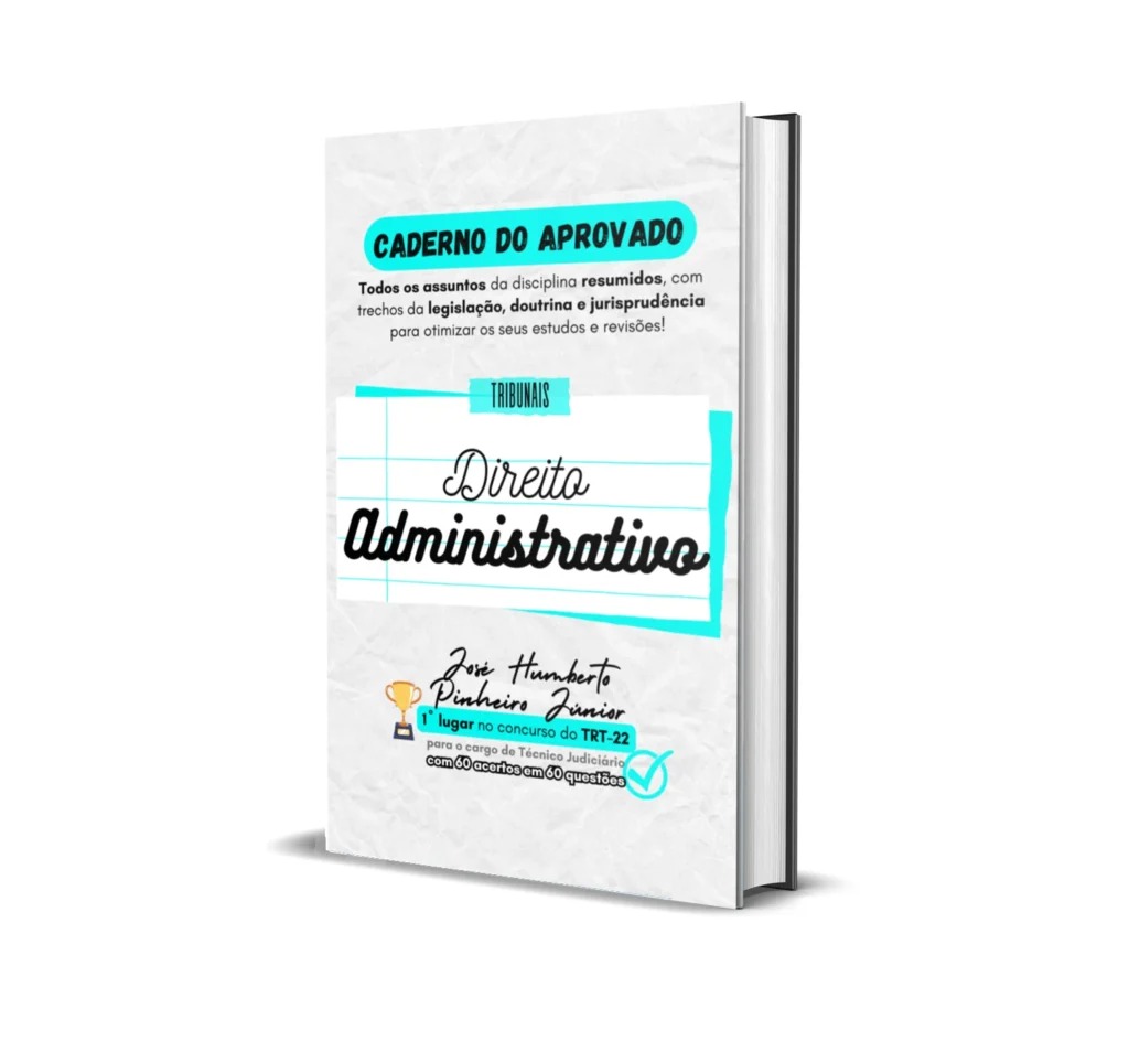 Direito Administrativo + Gestão de Contratos - Caderno do Aprovado - Rateio de Curso | Rateio Concursos | Melhor Site d