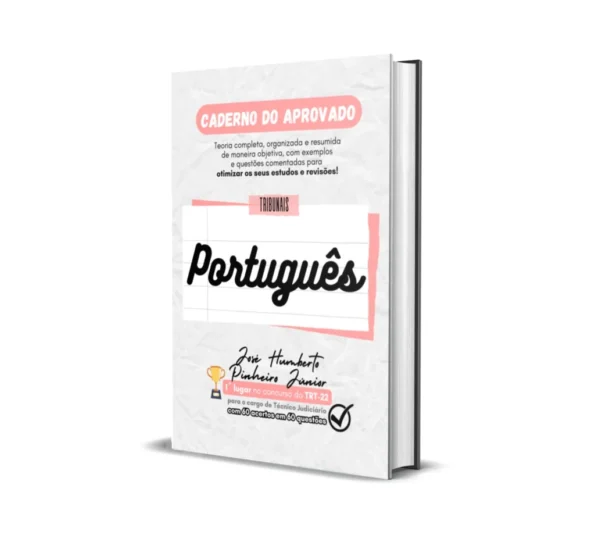Português - Caderno do Aprovado - Rateio de Curso | Rateio Concursos | Melhor Site de Rateio de Cursos