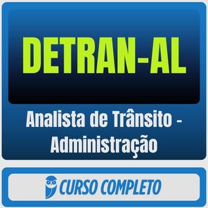 Curso DETRAN-AL Analista de Trânsito Administração 2026 pós-edital
