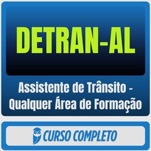 Curso DETRAN-AL Assistente de Trânsito 2026 pós-edital para concursos