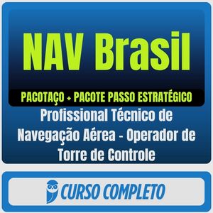 Curso NAV Brasil Operador de Torre de Controle 2026 pós-edital