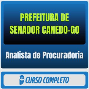 Prefeitura de Senador Canedo-GO (Analista de Procuradoria) Pós-Edital - 2025