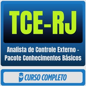 TCE-RJ (Analista de Controle Externo) Pacote Conhecimentos Básicos