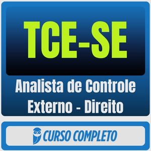 TCE-SE (Analista de Controle Externo - Direito) Pacote