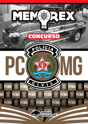 Memorex - PC MG (Investigador) - Rateio de Curso | Rateio Concursos | Melhor Site de Rateio de Cursos
