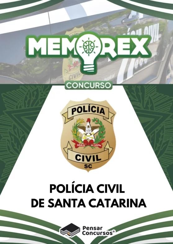 Memorex - PC SC (Agente) - Rateio de Curso | Rateio Concursos | Melhor Site de Rateio de Cursos