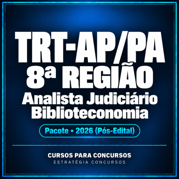 TRT 8 Biblioteconomia — Estratégia Concursos