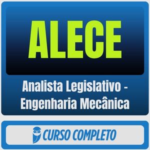 ALECE (Analista Legislativo - Engenharia Mecânica) Pós-Edital - 2026 - Rateio de Curso | Rateio Concursos | Melhor Site