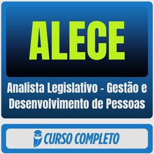 ALECE (Analista Legislativo - Gestão e Desenvolvimento de Pessoas) Pós-Edital - 2026 - Rateio de Curso | Rateio Concurs