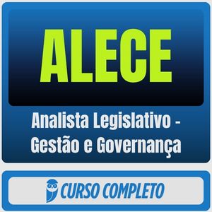 ALECE (Analista Legislativo - Gestão e Governança) Pós-Edital - 2026 - Rateio de Curso | Rateio Concursos | Melhor Site