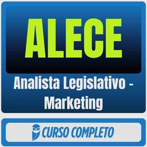 ALECE (Analista Legislativo - Marketing) Pós-Edital - 2026 - Rateio de Curso | Rateio Concursos | Melhor Site de Rateio