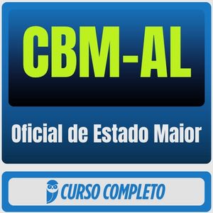 CBM-AL (Oficial de Estado Maior) Pós-Edital - 2026 - Rateio de Curso | Rateio Concursos | Melhor Site de Rateio de Curs