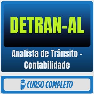 Curso DETRAN-AL Analista de Trânsito Contabilidade Pós-Edital 2026