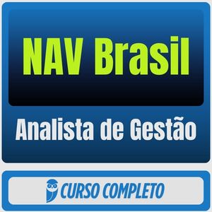 Curso NAV Brasil Analista de Gestão Pós-Edital 2026 para concurso federal