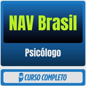 Curso NAV Brasil Psicólogo 2026 pós-edital para concurso