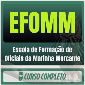 EFOMM - Pós-Edital - 2027 - Rateio de Curso | Rateio Concursos | Melhor Site de Rateio de Cursos