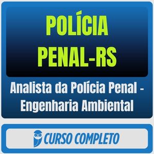 Polícia Penal-RS (Analista da Polícia Penal - Engenharia Ambiental) Pós-Edital - 2026 - Rateio de Curso | Rateio Concur