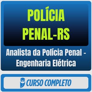 Polícia Penal-RS (Analista da Polícia Penal - Engenharia Elétrica) Pós-Edital - 2026 - Rateio de Curso | Rateio Concurs