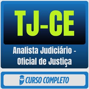 TJ-CE (Analista Judiciário - Oficial de Justiça) Pós-Edital - 2026 - Rateio de Curso | Rateio Concursos | Melhor Site d
